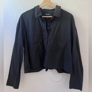 Madewell Signature Oxford button down shirt EUC